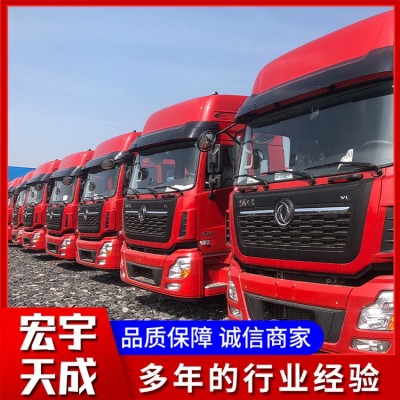 东风天龙国六8x4载货车420马力图3