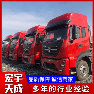 21款东风天龙国六8x4载货车465马力  首付2成即可上路图2