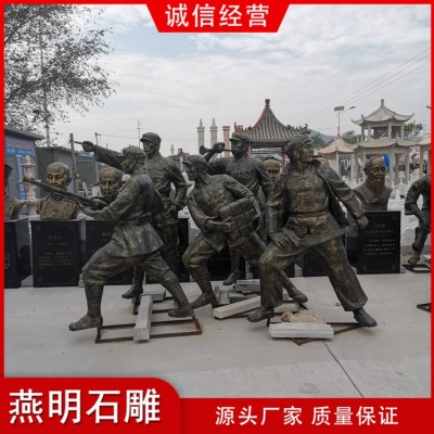 孔子像仿铜雕塑图4