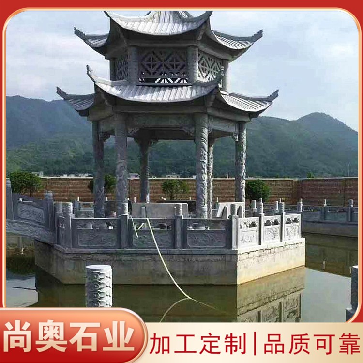 景区石凉亭