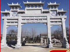 石牌坊雕刻图案的意义