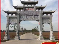 石牌坊雕刻手艺的讲究