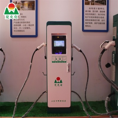 立柜式14KW双枪交流充电桩图6