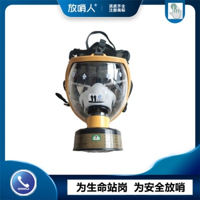 诺安NAMJ01全面型呼吸防护器 防毒全面具图2