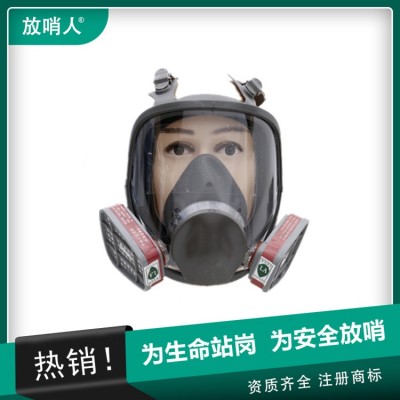 诺安NAMJ01防毒全面罩 宽大视野防毒面罩图2