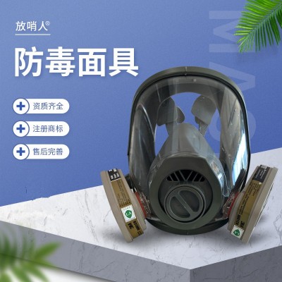 诺安NAMJ01大视野防毒全面具 全面型呼吸防护器 防毒面罩图4