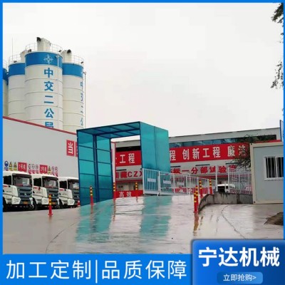 龙门式棚式洗轮机图5