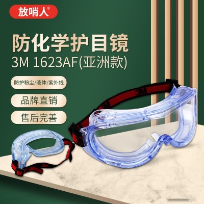 3M1621护目镜  防化眼镜   防护眼罩图3