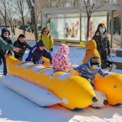 雪地双排橡胶船图2