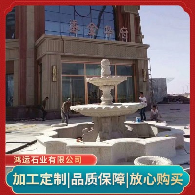 石雕喷泉图3