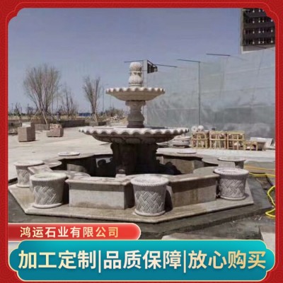 石雕喷泉图4