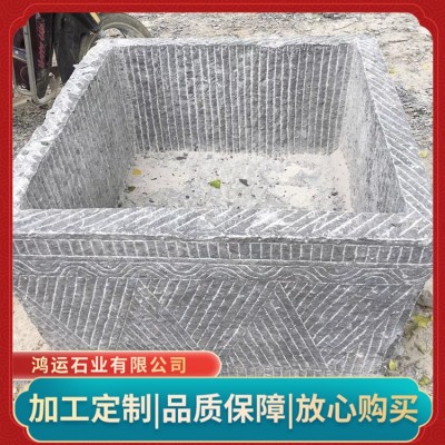 石雕鱼缸图4