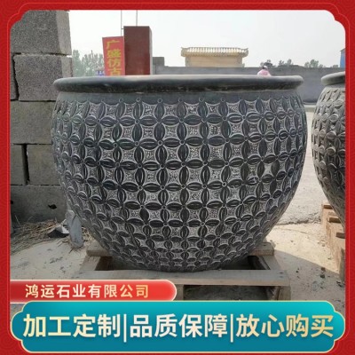 石雕鱼缸图3