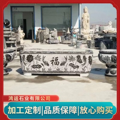 石雕鱼缸图6