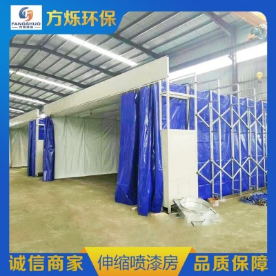 伸缩喷漆房图5