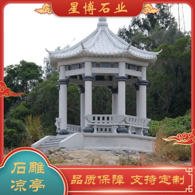 一层石雕凉亭图3