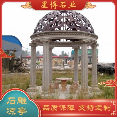 欧式石雕凉亭图3