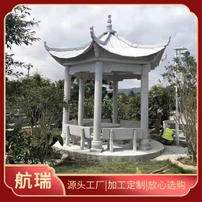 石雕凉亭图5
