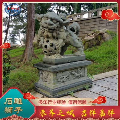 狮子石雕图2