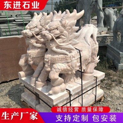 石雕麒麟、石雕貔貅图4