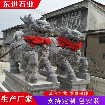 石雕麒麟、石雕貔貅图4