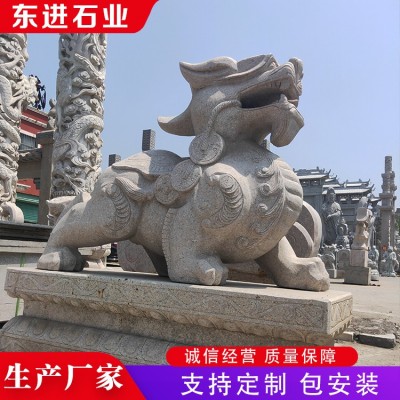 石雕麒麟、石雕貔貅图4