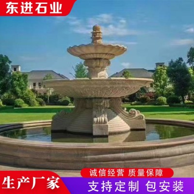 石雕喷泉图2