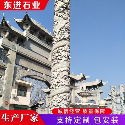 石雕龙柱图2