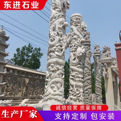 石雕龙柱图5
