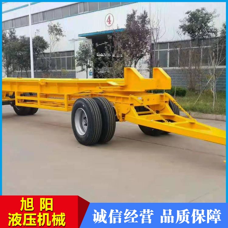 牵引平板拖车