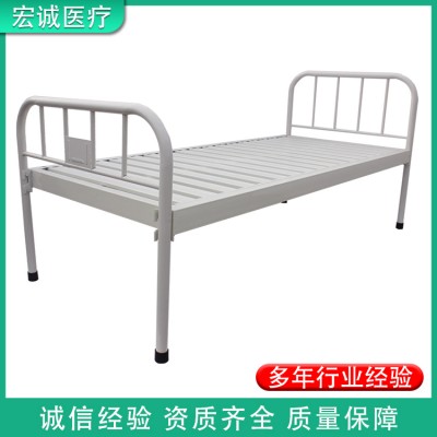 A14 钢制床头条式平板床