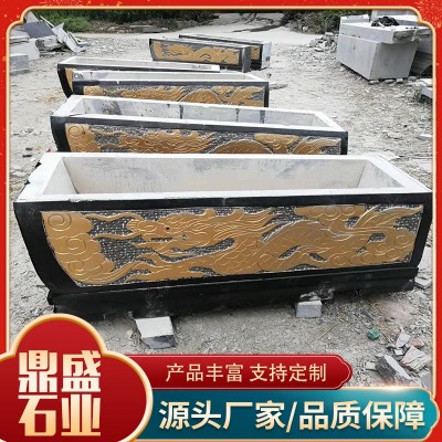 花岗岩整体石棺多少钱图2