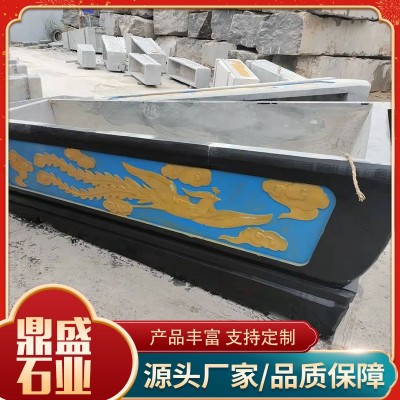 花岗岩整体石棺多少钱图5