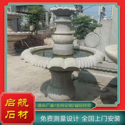 石雕喷泉图2