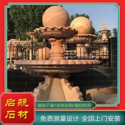 石雕喷泉图5