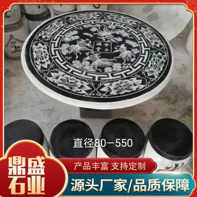 石桌石凳子摆件图3