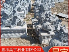 石雕貔貅民俗文化：