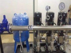 变频供水设备 水泵低效运行如何处理