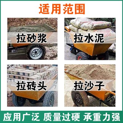 智牛工地工程车 建筑工程小型电动三轮车 液压自卸工程车图3