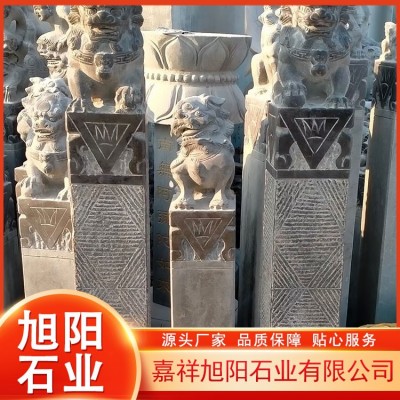 拴门桩生肖柱图6