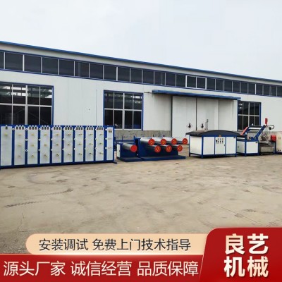 水冷捆扎绳拉丝机  单层撕裂膜设备图3