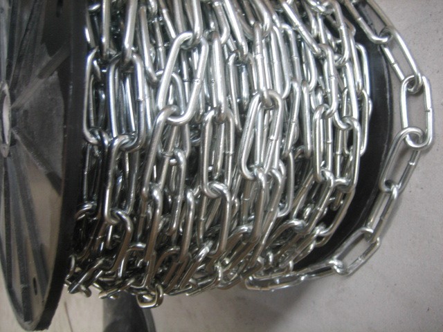德标镀锌缠轮5685短环链条