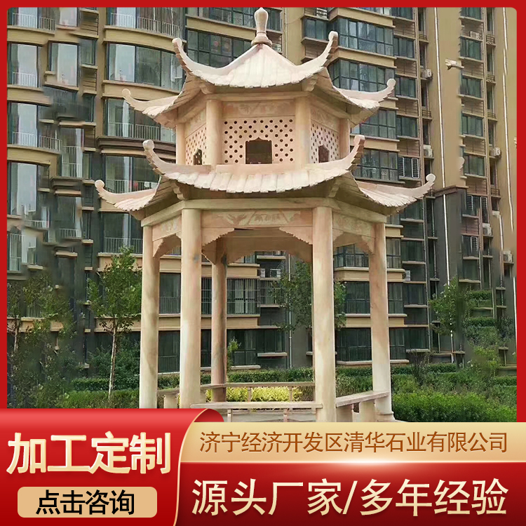 双层休闲凉亭