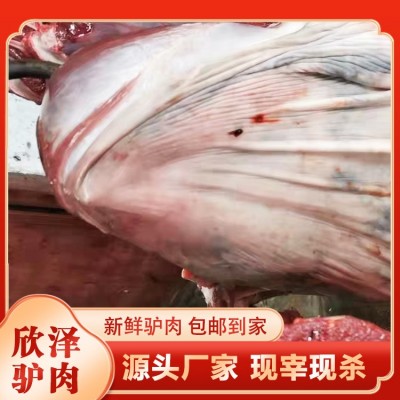 新鲜带皮驴肉图3