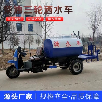 柴油三轮洒水车 雾炮车  厂家直销 售后无忧图2