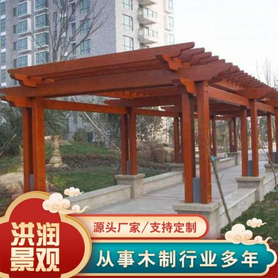 防腐木花架图2