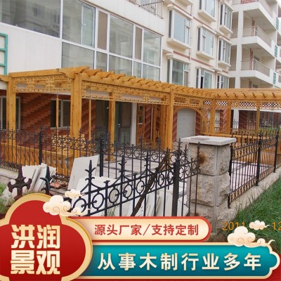 防腐木花架图3