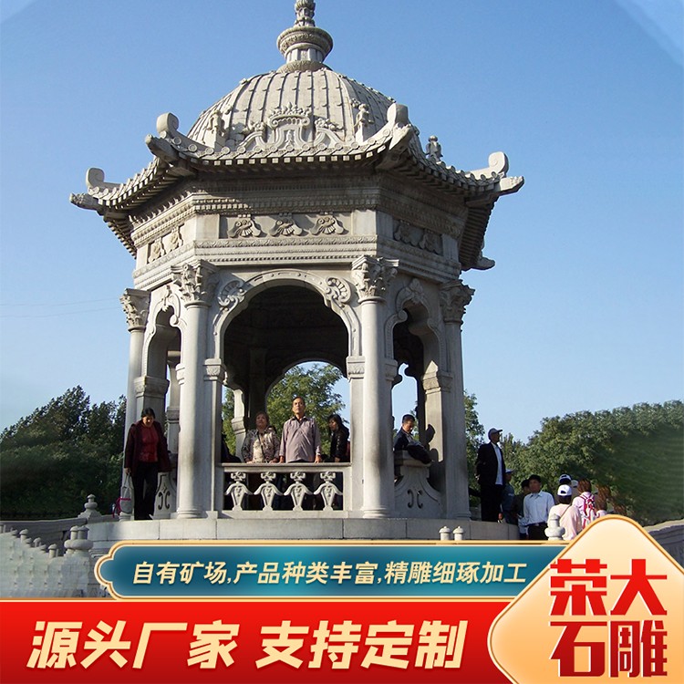 欧式石亭