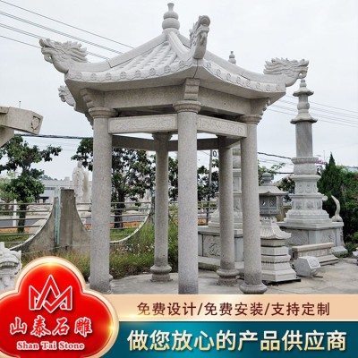 六角石亭图3