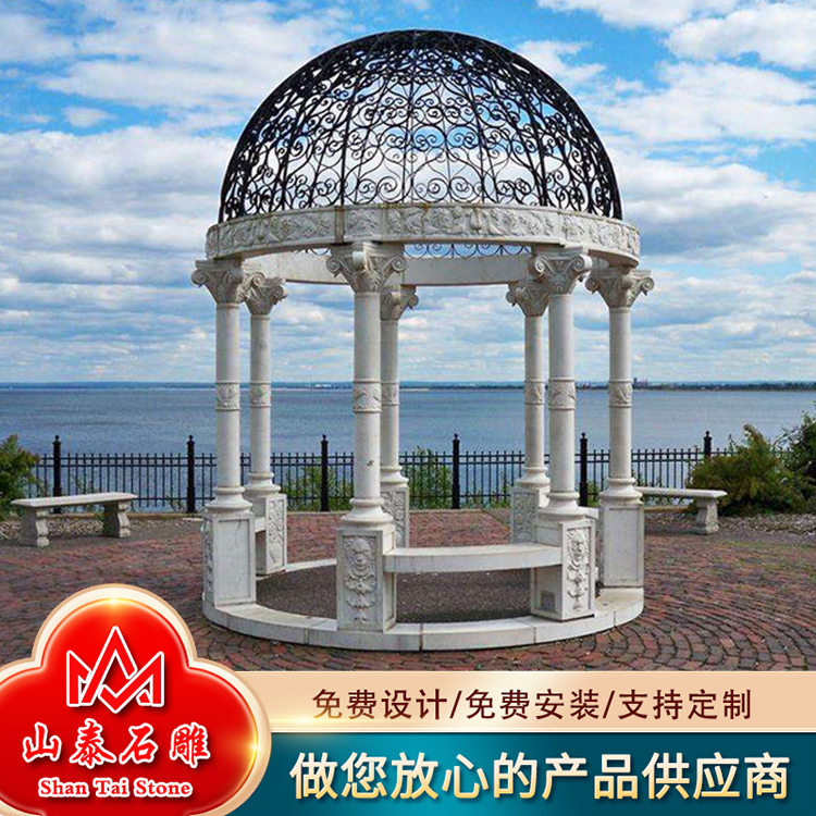 欧式石亭